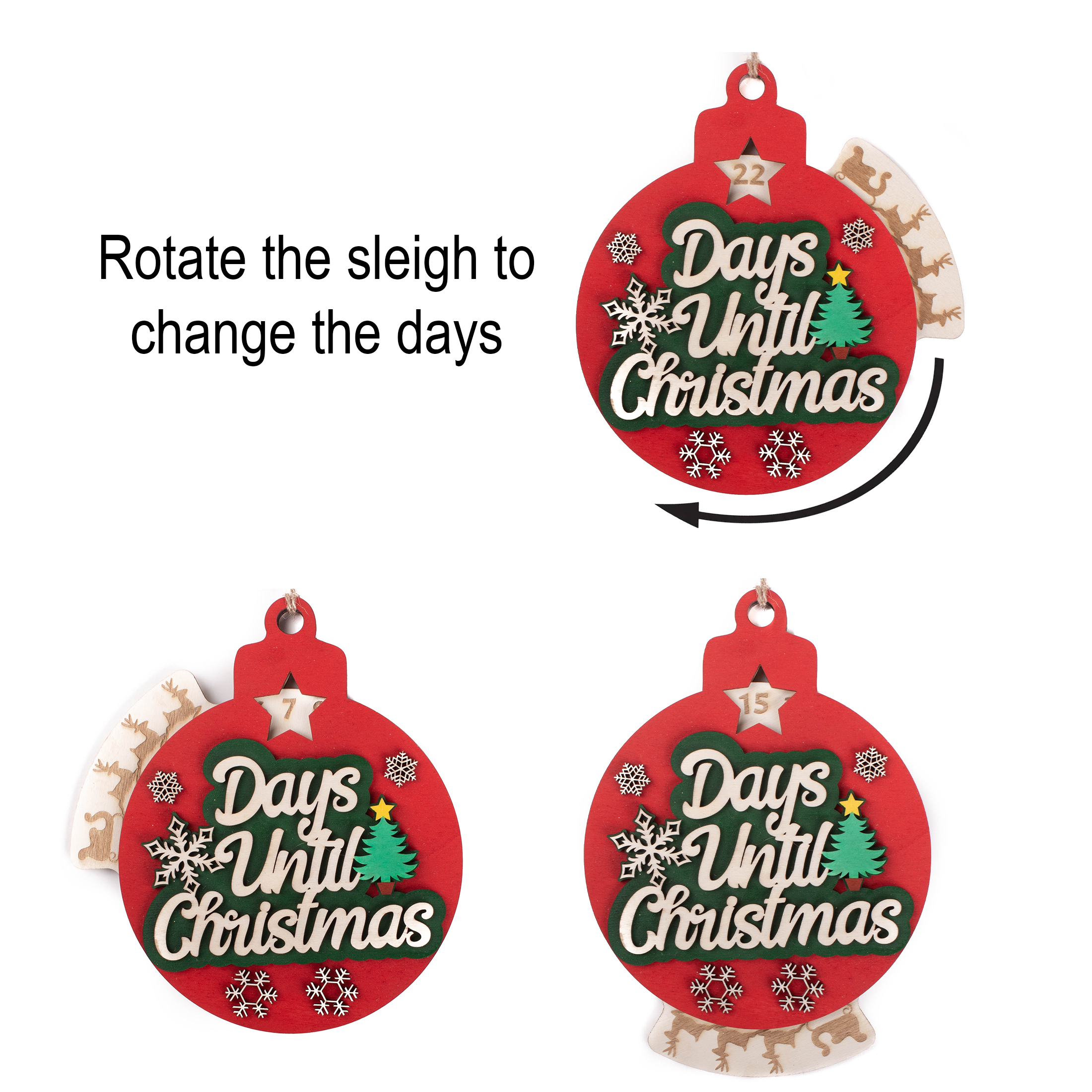 Christmas Countdown Ornament