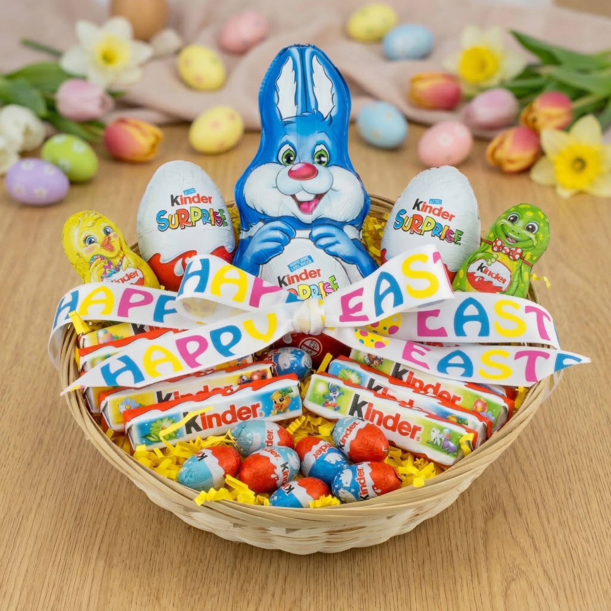 Kinder Chocolate Easter Bunny Hamper