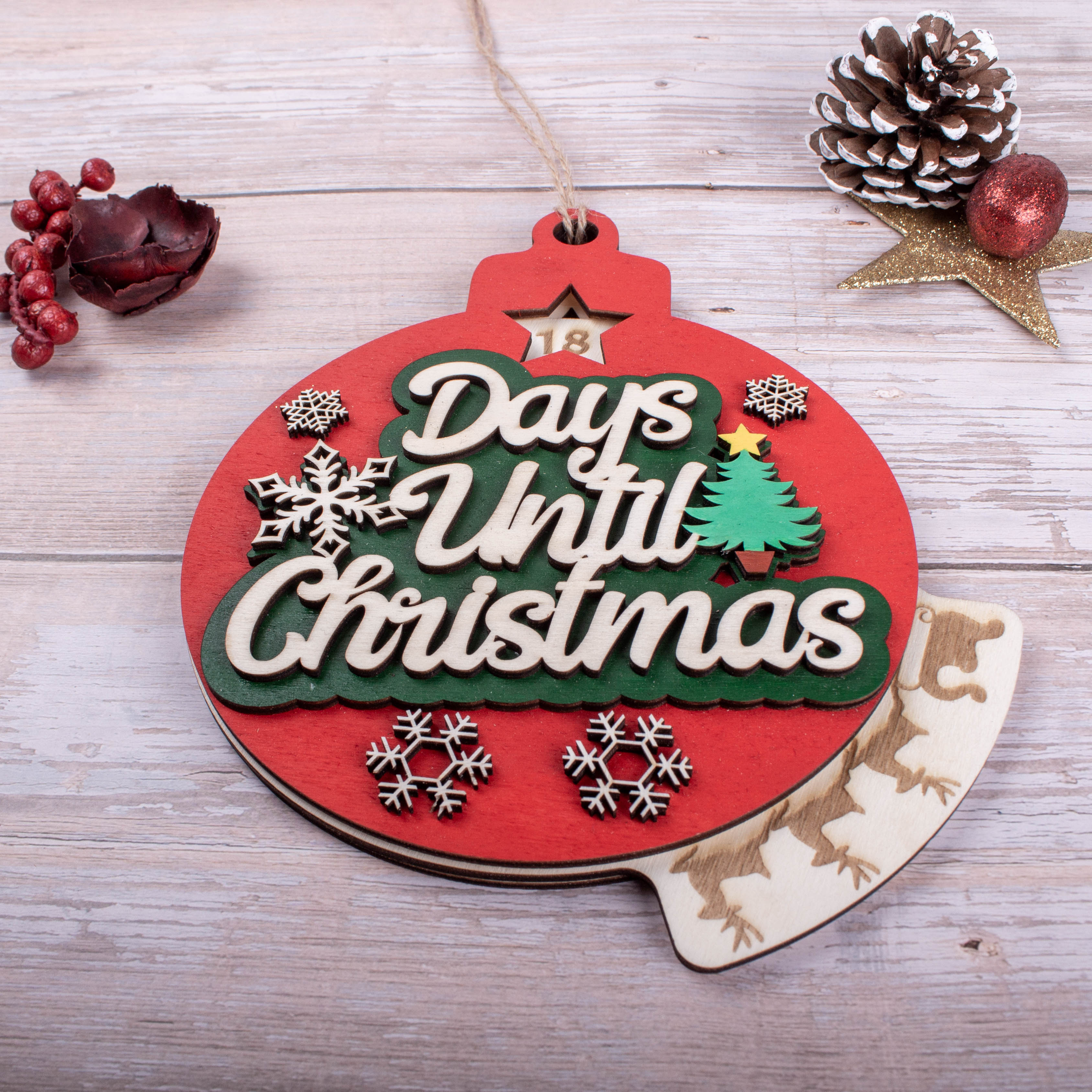 Christmas Countdown Ornament