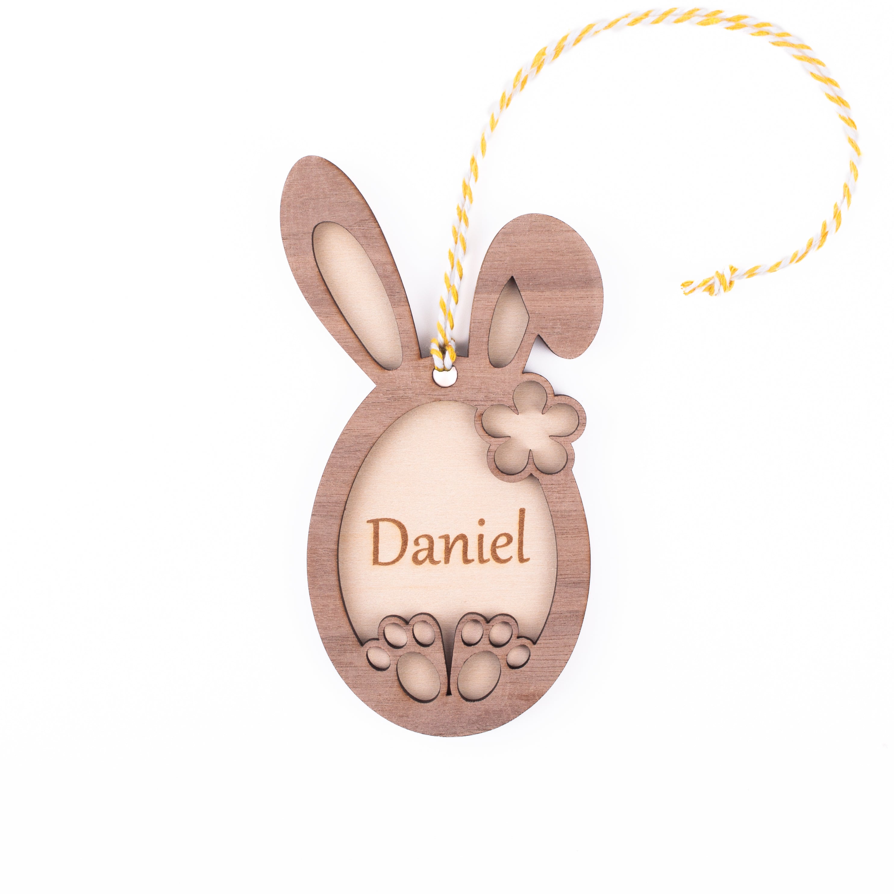 Easter Basket Tag Personalised with a Name