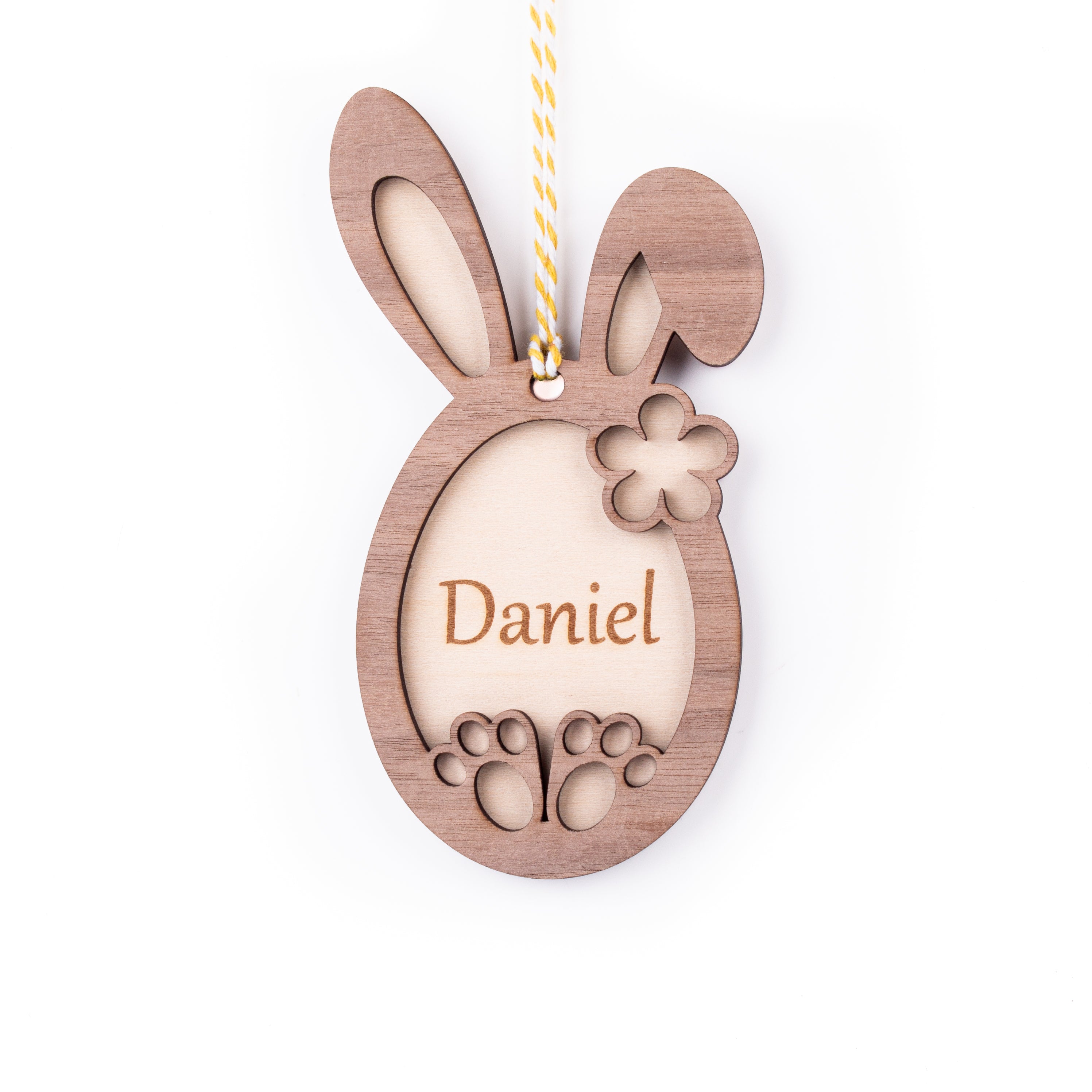 Easter Basket Tag Personalised with a Name