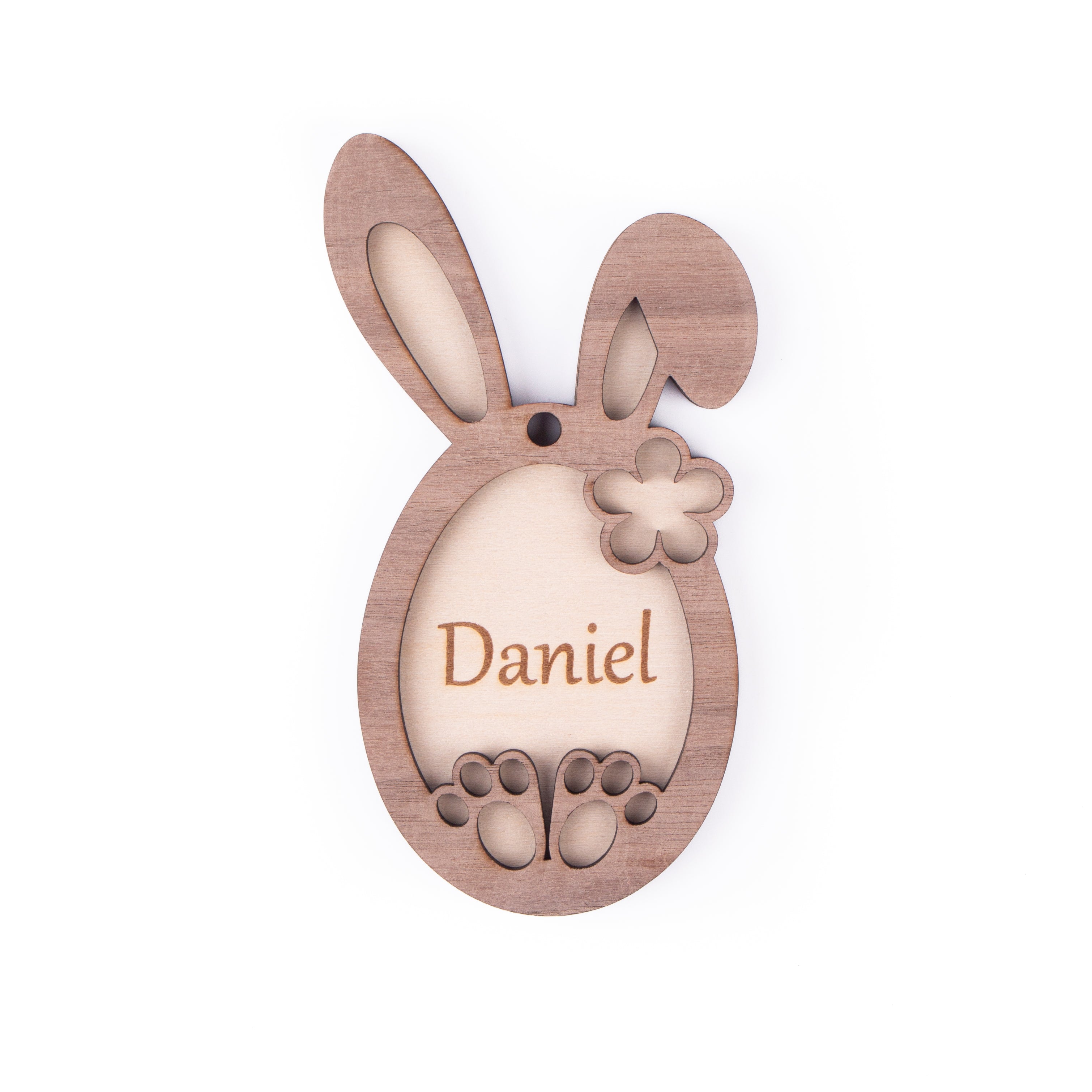 Easter Basket Tag Personalised with a Name